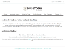 Tablet Screenshot of mcintoshtrading.com